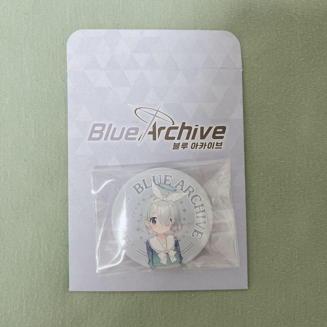 ブルーアーカイブ　ブルアカ　アロナ　プラナ　韓国限定　シャーレストア　缶バッジ ブルーアーカイブ ブルアカ アロナ プラナ 韓国限定 シャーレ