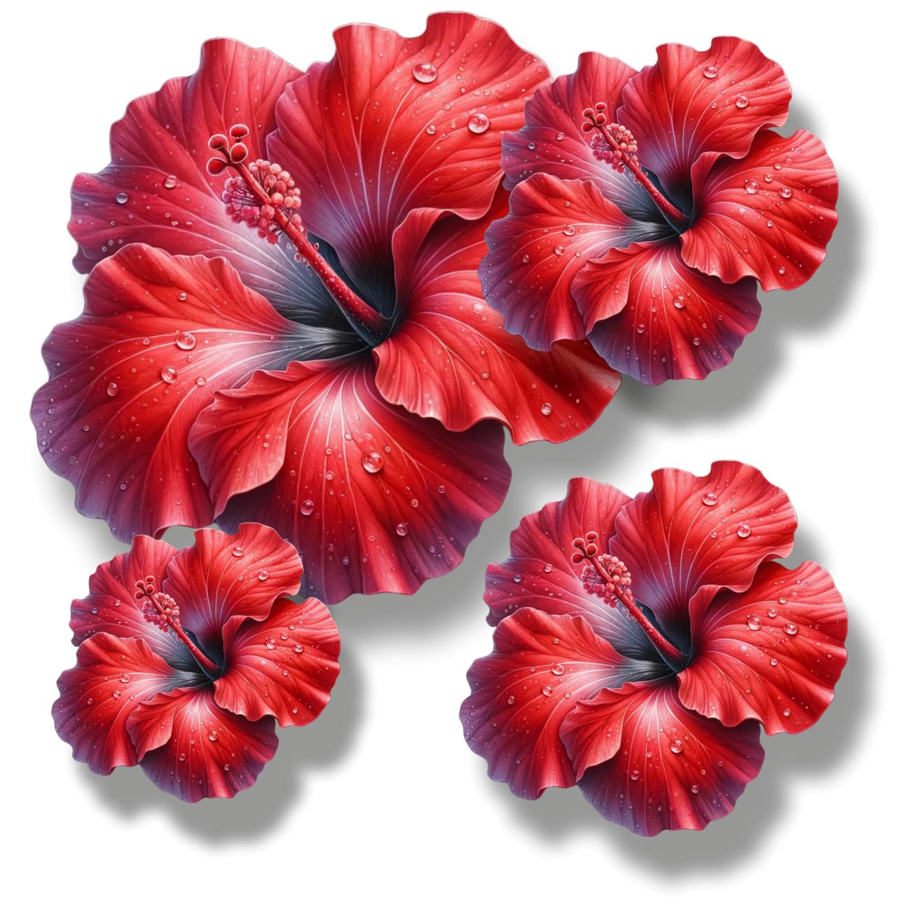 x9 Colourful Daisy Flower Vinyl Sticker, Floral Decal Cover up Marks, Multi-Purpose Ideal for Bin, Car, Laptop, Bike, Wall, Dustbin. Camper Van & More. Weatherproof & Vibrant. (Colourful Daisy) — view 22