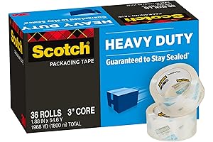 3M Heavy Duty Packing Tape - Ultimate Protection for Your Shipments
