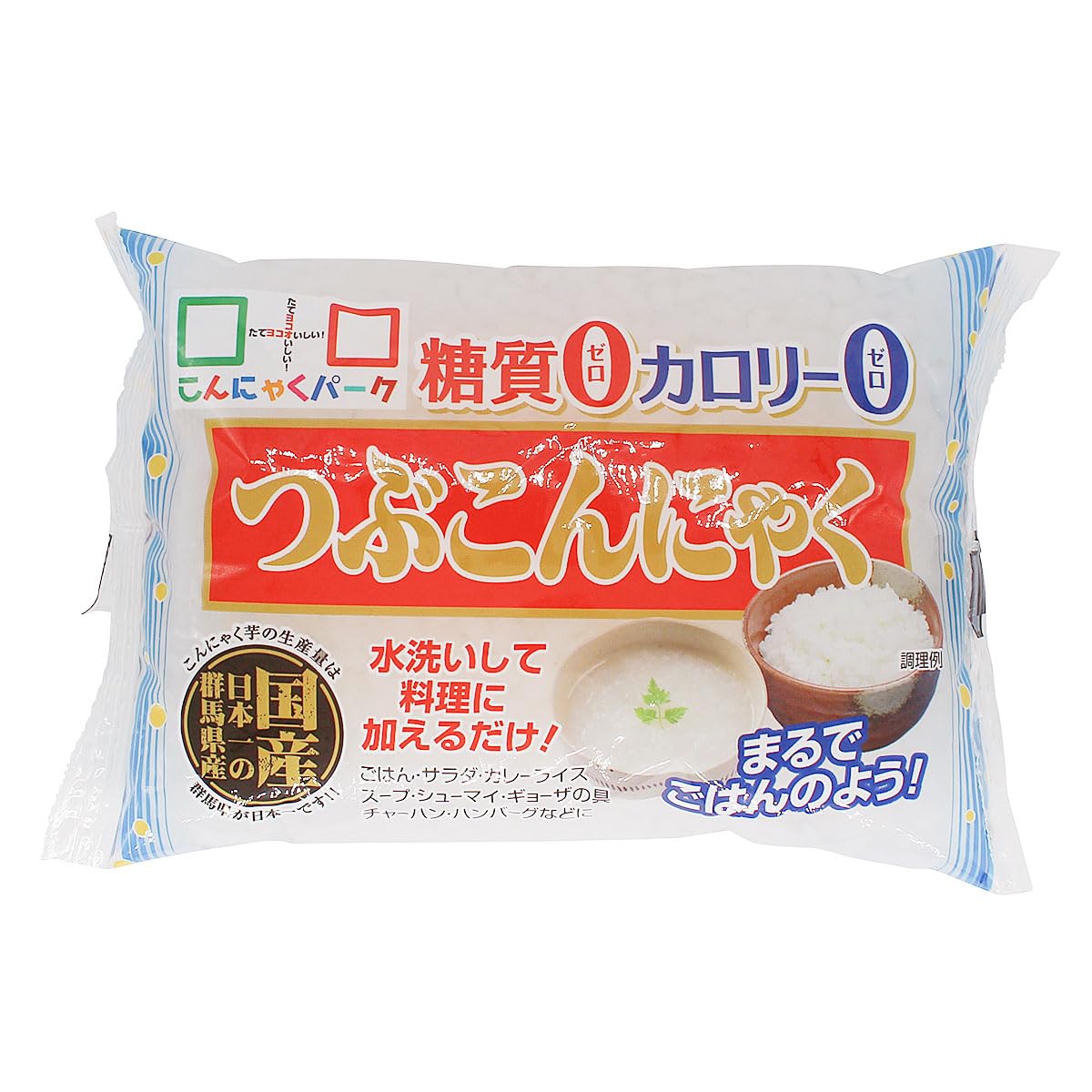 Amazon.co.jp: こんにゃくパーク こんにゃく米 つぶこんにゃく