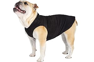 Gold Paw Series Fleece Dog Coats | Breathable Pet Sweaters For Chilly Days