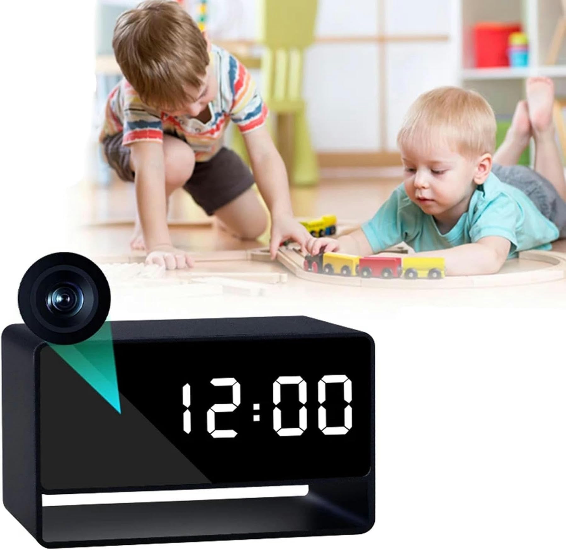 Horloge numérique HD Wi-Fi pour la sérénité et la sécurité de votre foyer