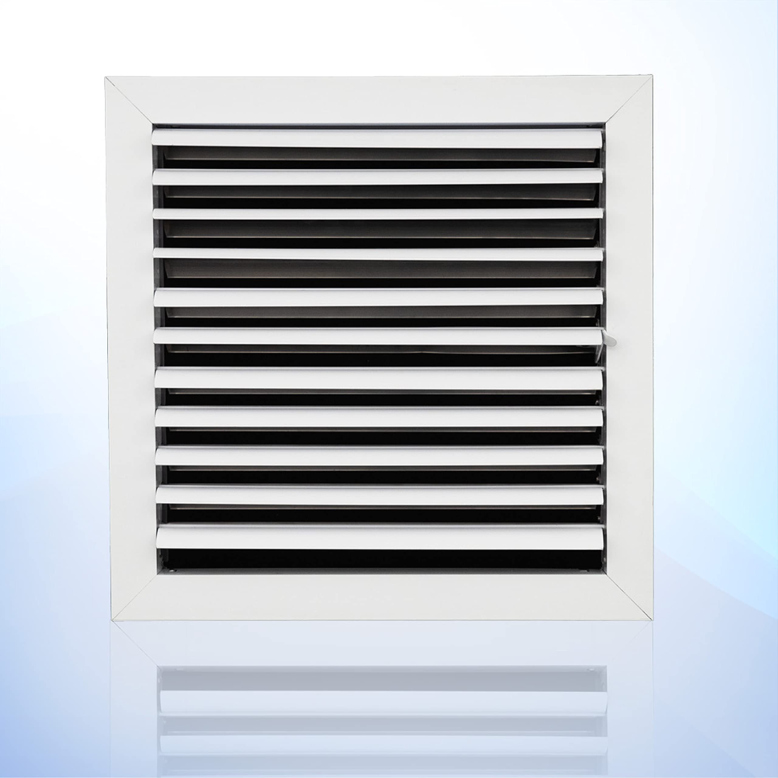 Buy [12 x 12 Duct Hole] Vent Cover. 1Way Aluminum Curved Blade