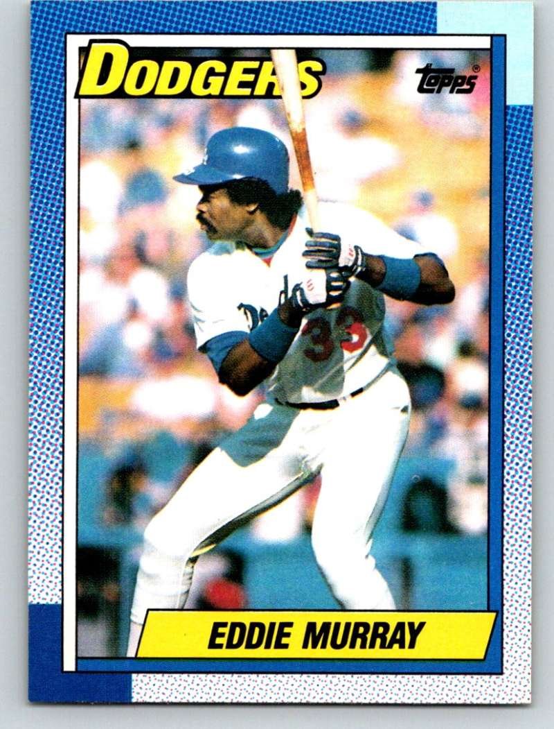 Amazon.com: 1990 Topps Baseball #305 Eddie Murray Los Angeles Dodgers  Official MLB Trading Card (stock photos used) Near Mint or better condition  : Collectibles & Fine Art