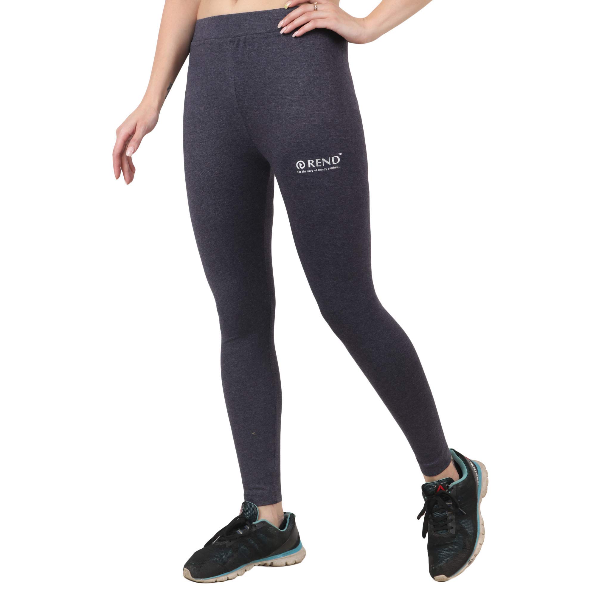 Rend Women's Solid Grey Tights