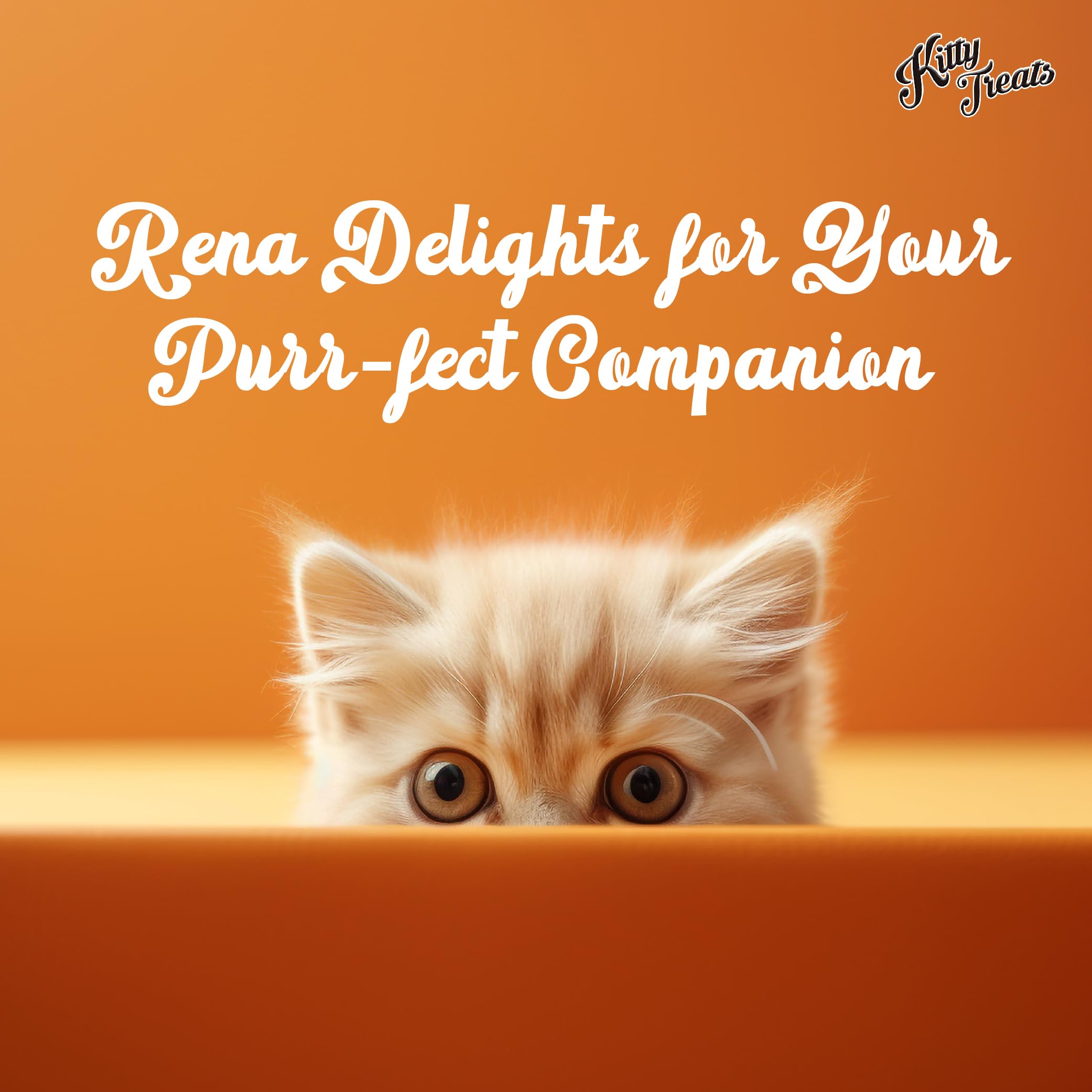 Rena Kitty Treats for Cats β Chicken Sushi Flavor | High Protein, Tasty Training & Reward Snacks for All Breeds | No Artificial Colours | Pack of 2 2