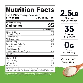 Nutricost Organic Tapioca Flour (2.5 LB) - Gluten-Free, Non-GMO