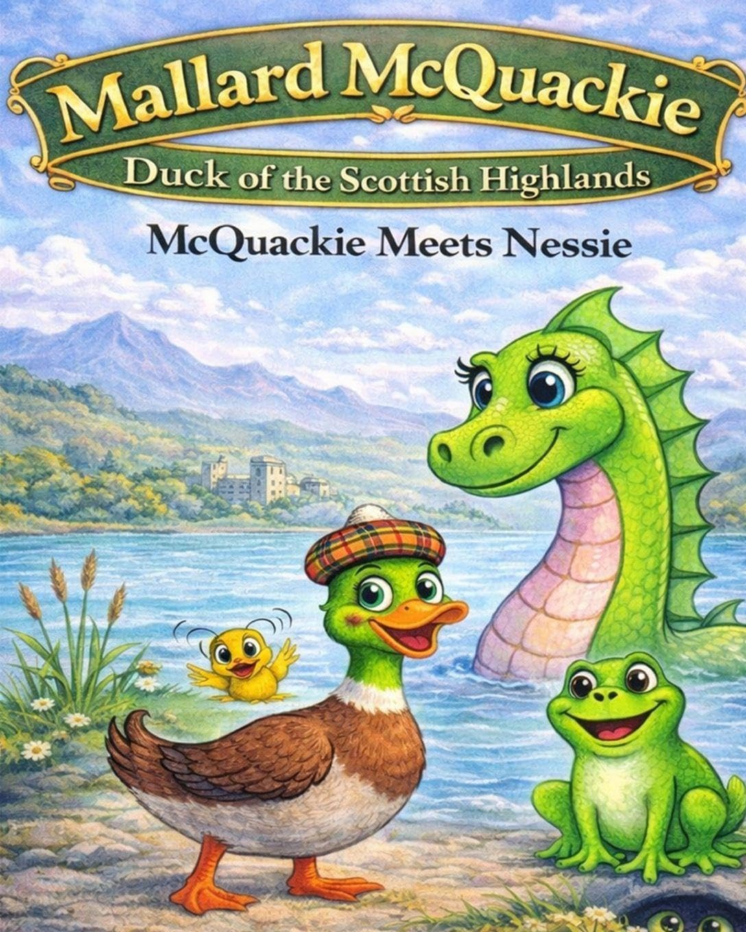 Mallard McQuackie Duck of the Scottish Highlands: McQuackie Meets Nessie: 1