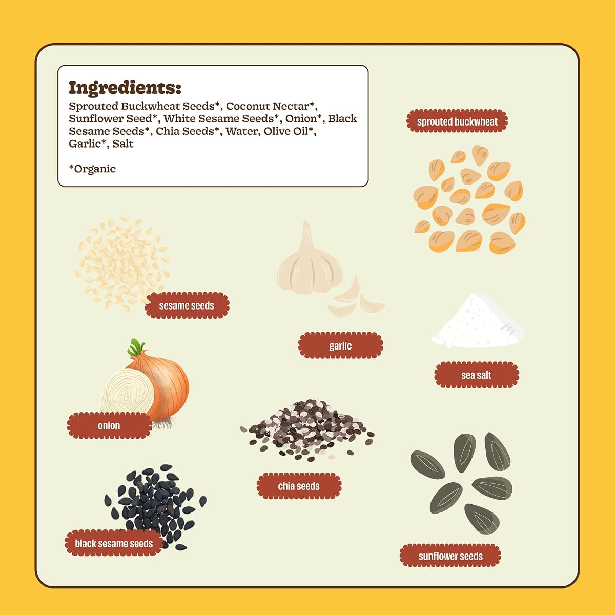 Organic Sprouted Buckwheat Cereal (Upcycled Ingredients) view 4