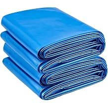 Flexible Blaue Teichfolie Feuchtigkeitsbest ndige HDPE-Membran F r Koiteiche B che Brunnen Wasserg rten Und Wasserfallteiche UV-best ndig Und Wetterfest Auf Ma  Zuschneidbar1x10m