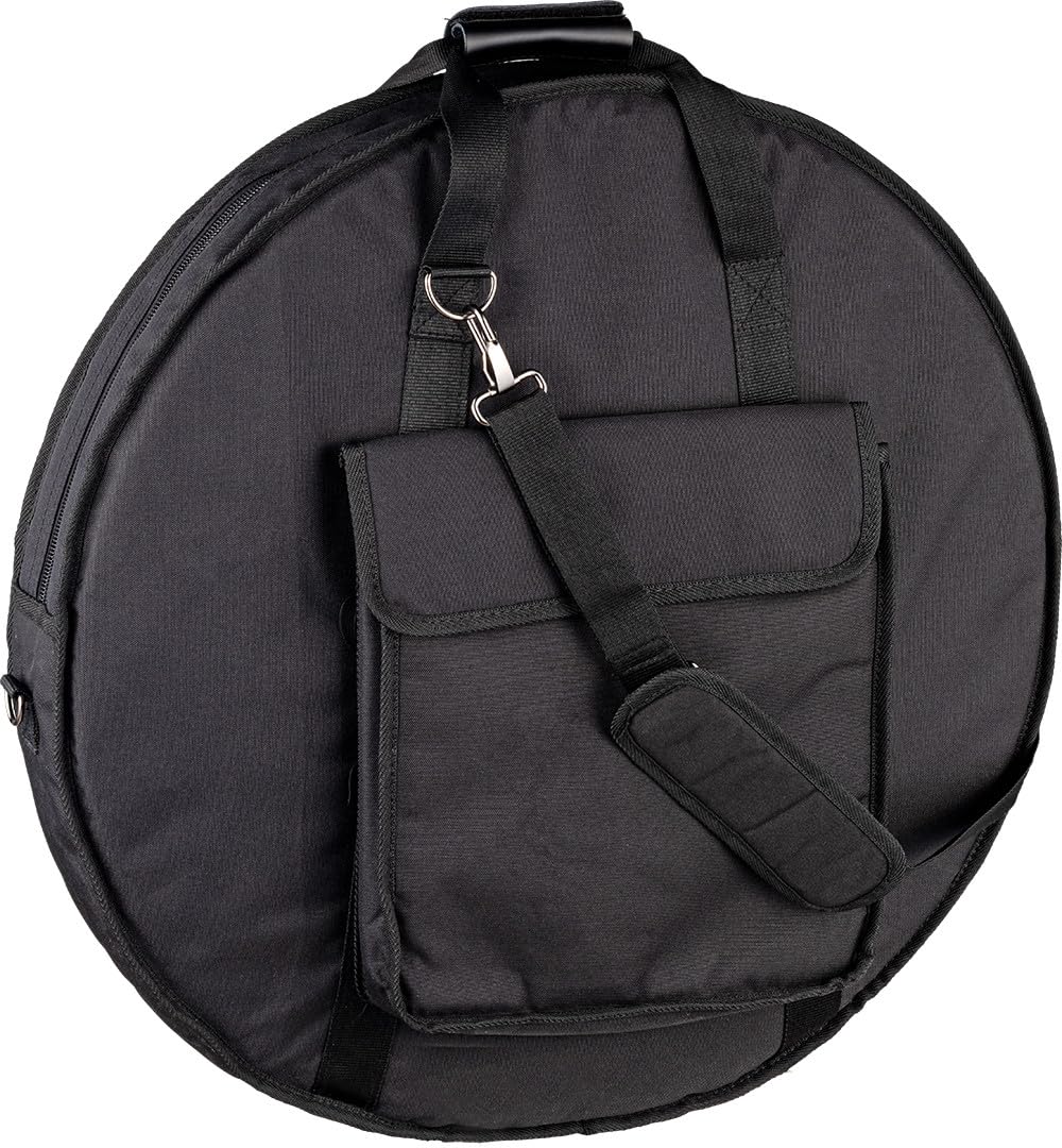 Meinl Cymbals 24 pollici Borsa Piatti Pro con Compartimento Hi-Hat, (60,96cm) per Batteria – Tessuto Resistente, Tracolle, Resistente Maniglia di Trasporto (MCB24)