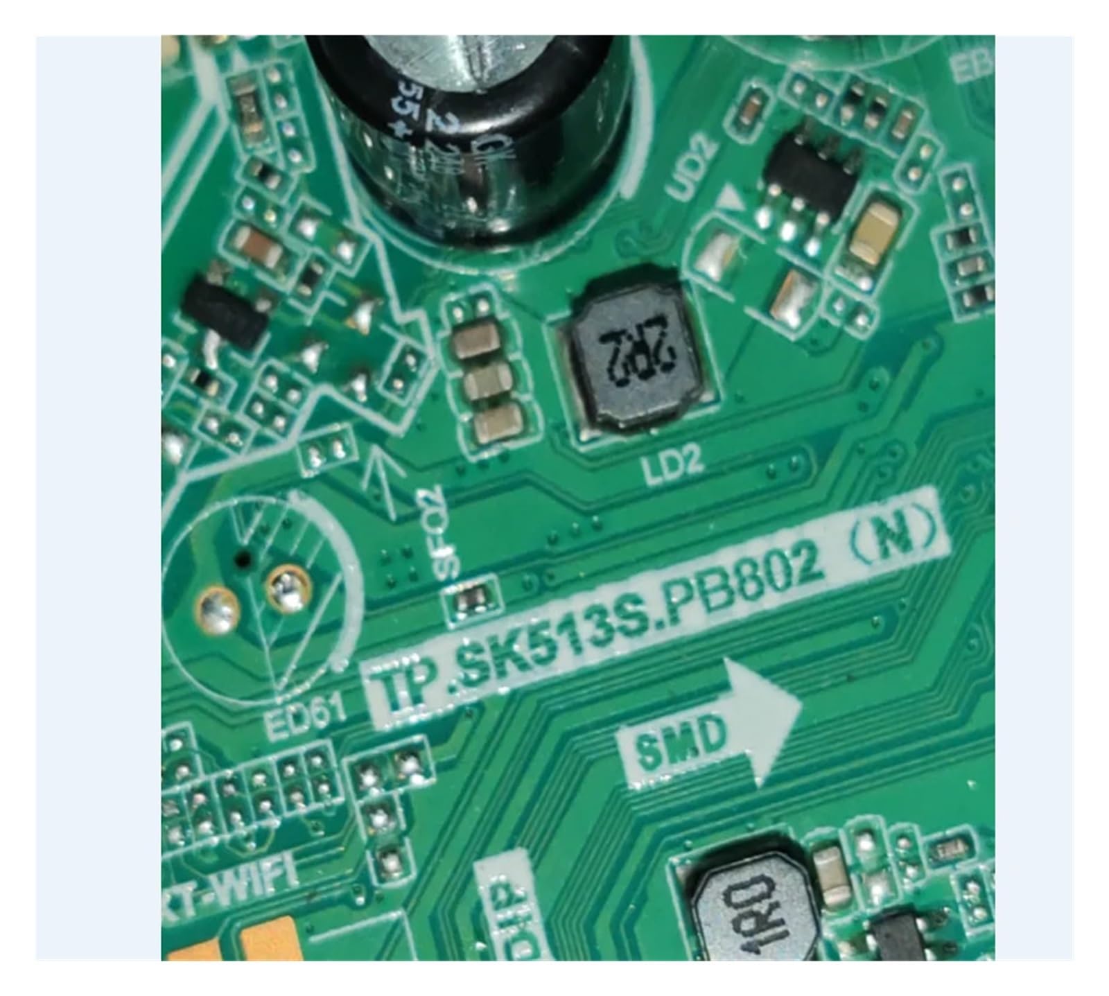 TP.SK513S.PB802(N) Scheda madre TV tre in uno testata bene, memoria 34-110 V 300 mA 8 G, 65 W o 48 W(1T 1CI)