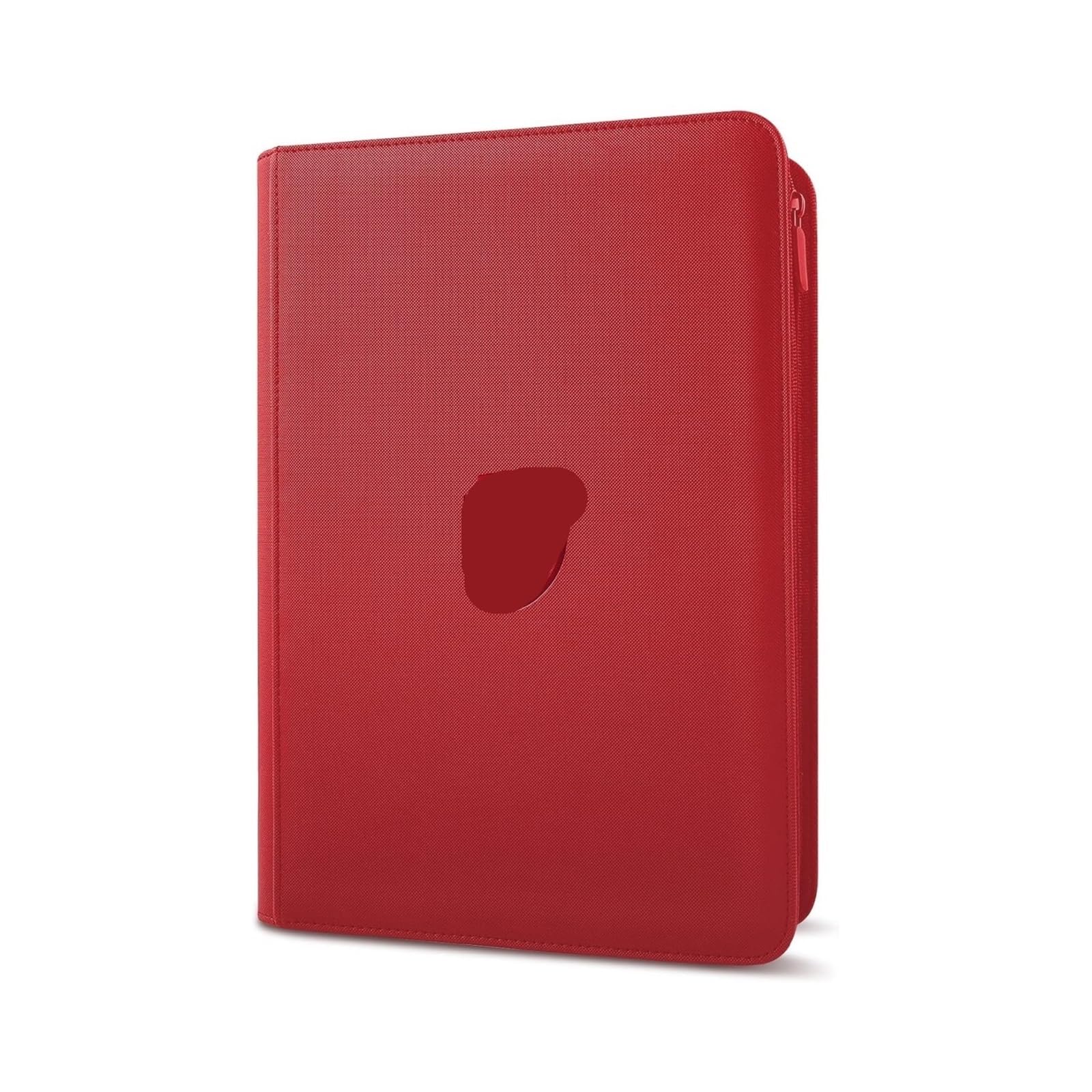 Pocket Zipper Card Binder, Trading Holder Book, PU Cover Zip For Cards for Football Sports Card(Color3)