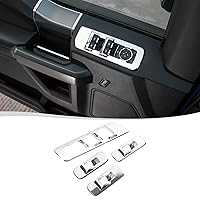 Vista 10 de Voodonala para F-150 2015-2020 Panel de elevación de ventana de puerta de coche para Ford F150 2015-2020 Adornos