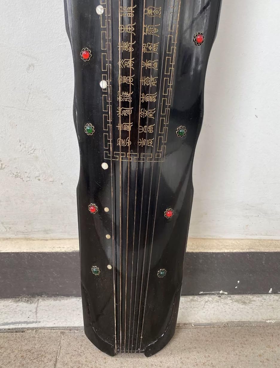Guqin Old Paulownia Wood Vintage Style Collection Chinesische Saiteninstrumente