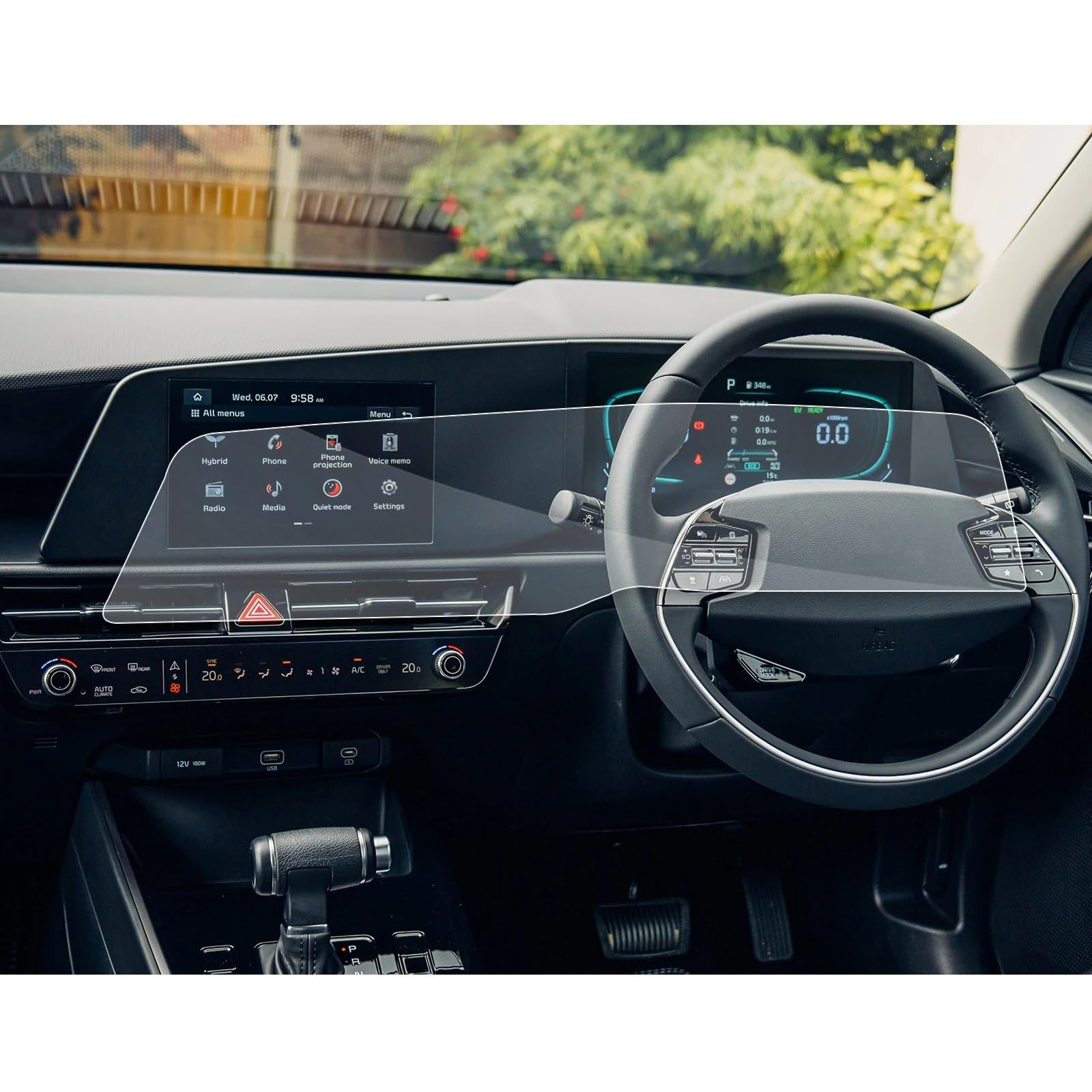 Ochraniacz ekranu do Kia Niro SG2 2023 LCD (kierownica po prawej stronie)