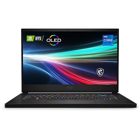 MSI Creator 15 Professional Laptop: 15.6" UHD OLED 4K DCI-P3 100% Display, Intel Core i7-11800H, NVIDIA GeForce RTX 3080, 16GB RAM, 1TB NVME SSD, Thunderbolt 4, Win10 PRO, Black (A11UH-492)