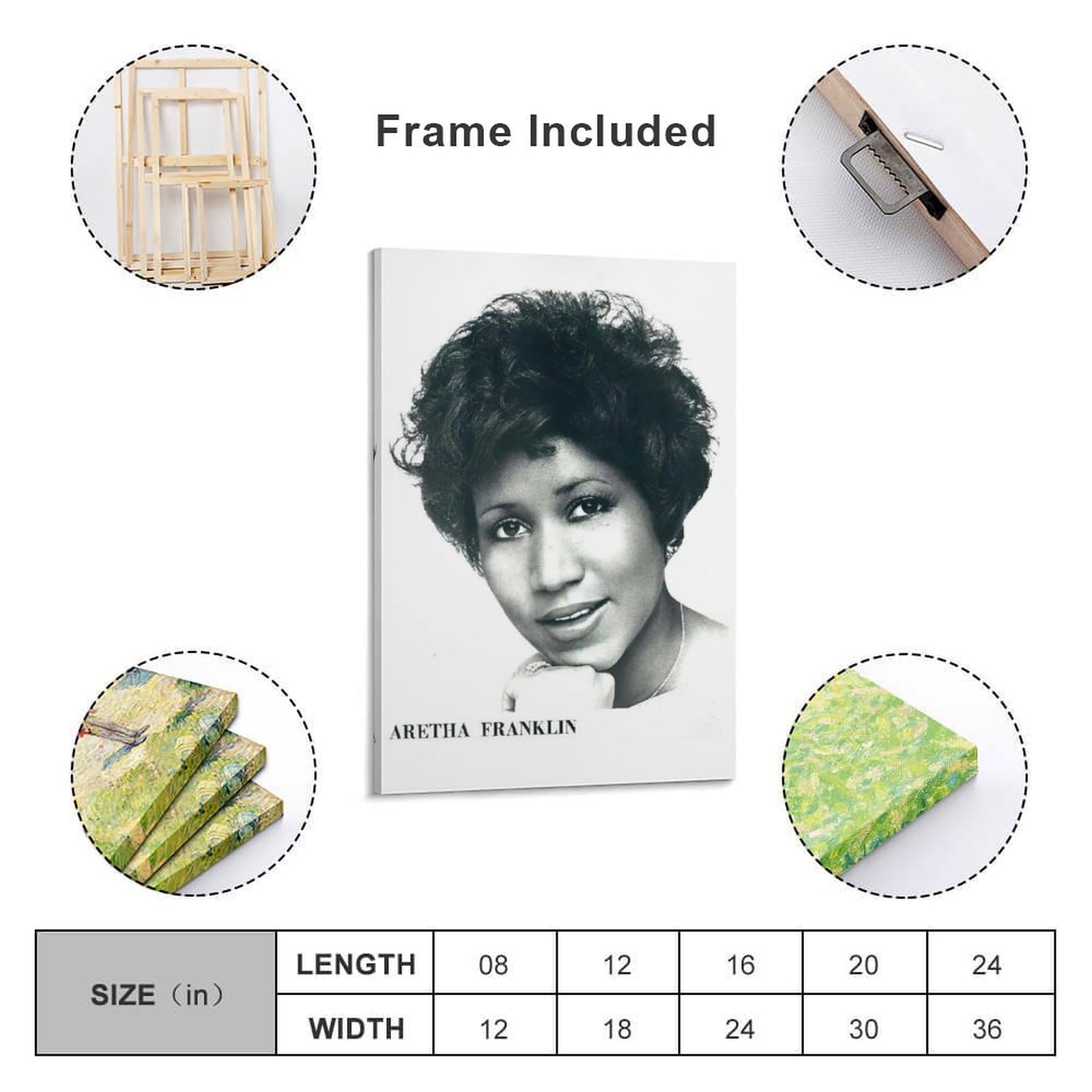 Amazon.co.jp: Aretha Franklin アレサ・フランクリン 歌手写真