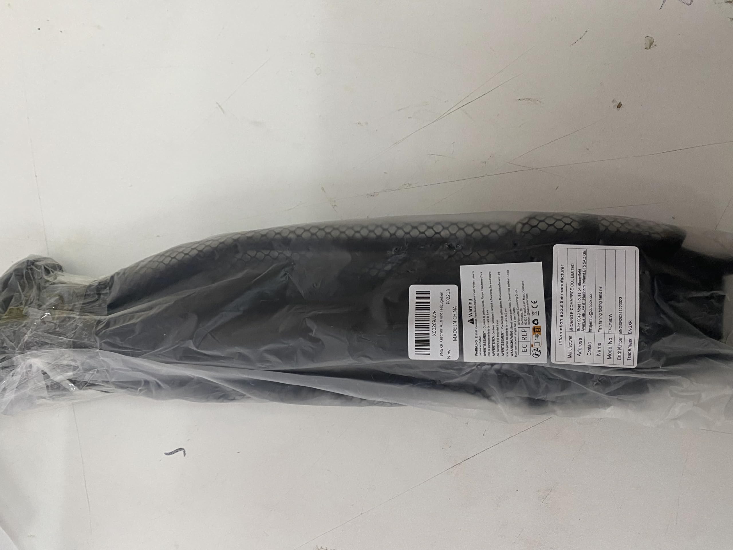 Épuisette Pêche Pliable, Caoutchouc Filet Téléscopique Landing Net Antirouille Alliage D'aluminium Nylon Filet de Pêche 95 cm avec Poignée, pour Etangs Truite Carpe Salmon Attraper et à Libérer