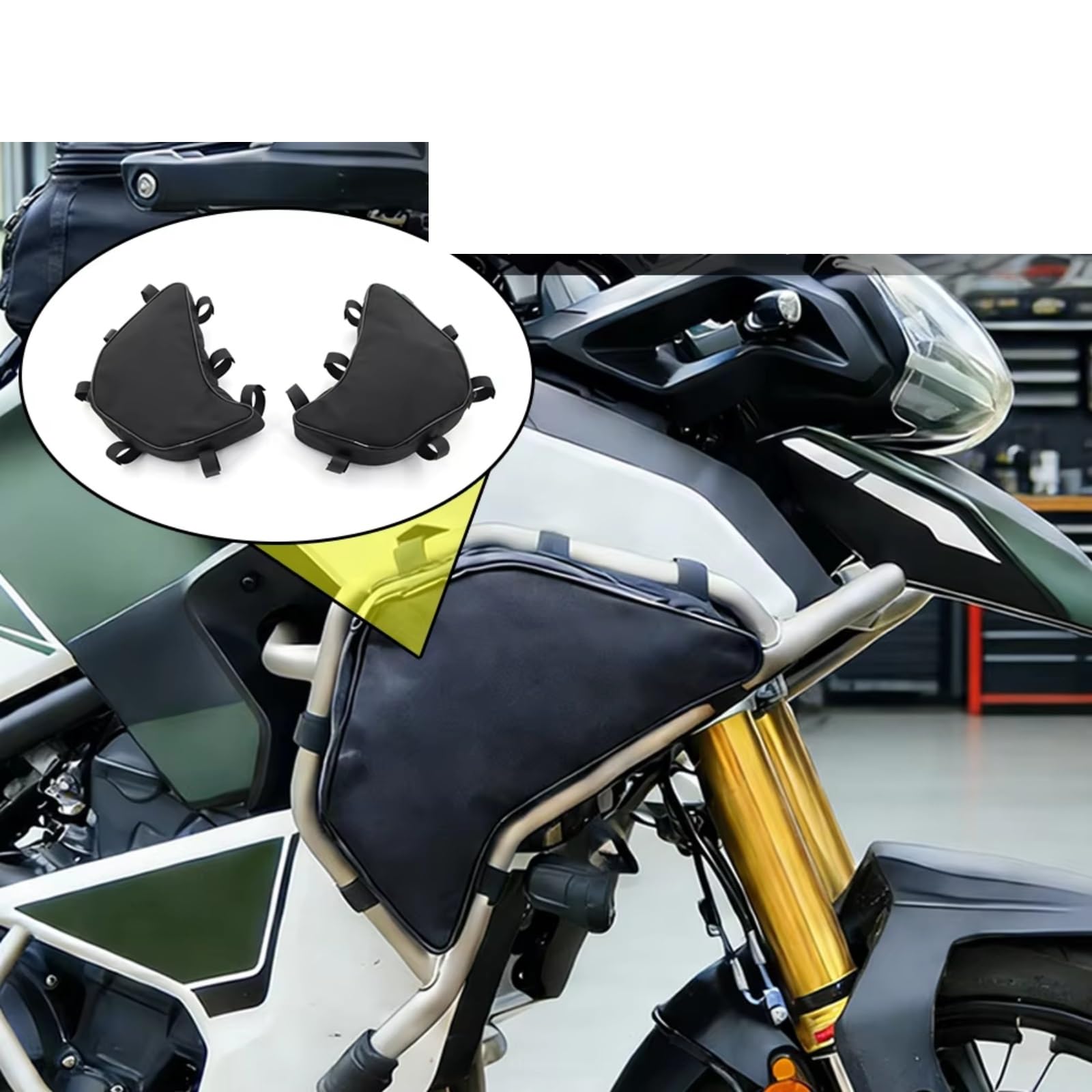 Compatibile Con Tiger Per 1200 2022 2023 2024 2025 Strumento Riparazione Borsa Posizionamento Telaio Della Moto Crash Bar Accessori Impermeabili Sacche Moto