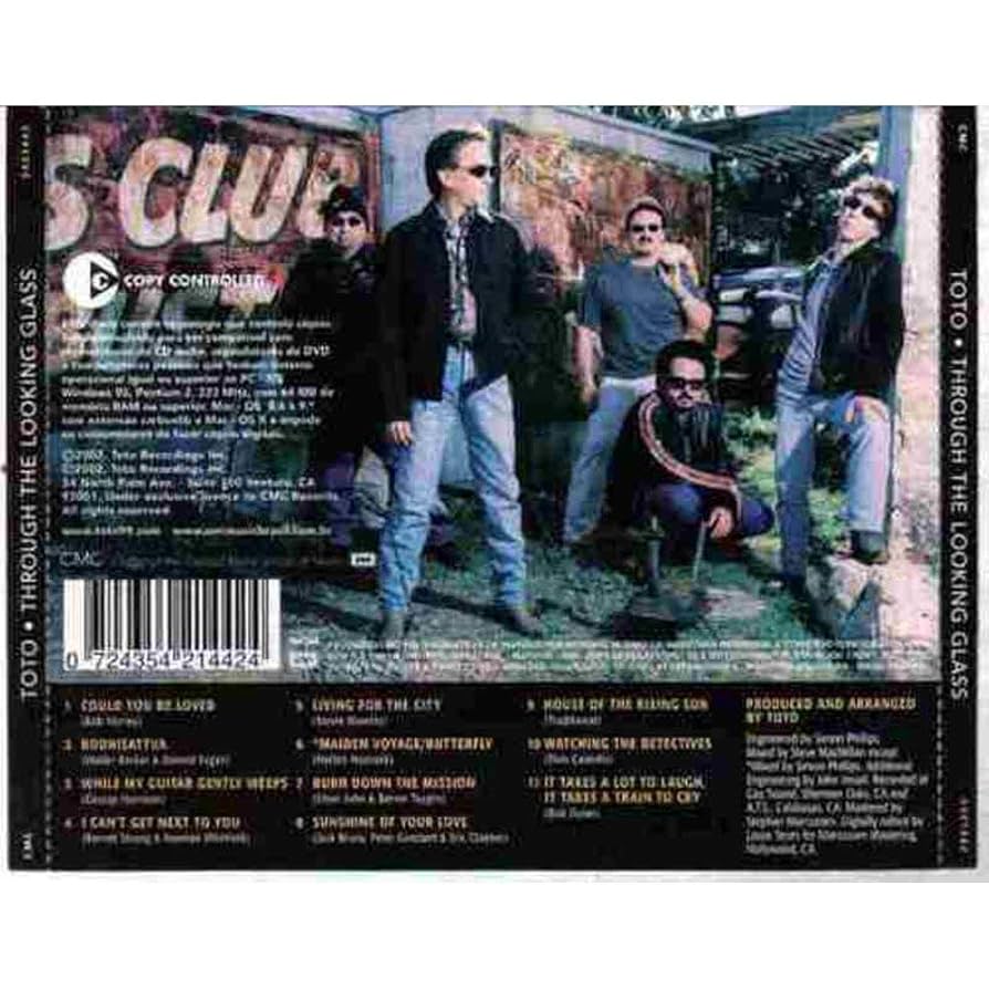 希少 未開封 TOTO Through The Looking Glass Toto – Through The Looking Glass – CD (Album, Promo), 2002