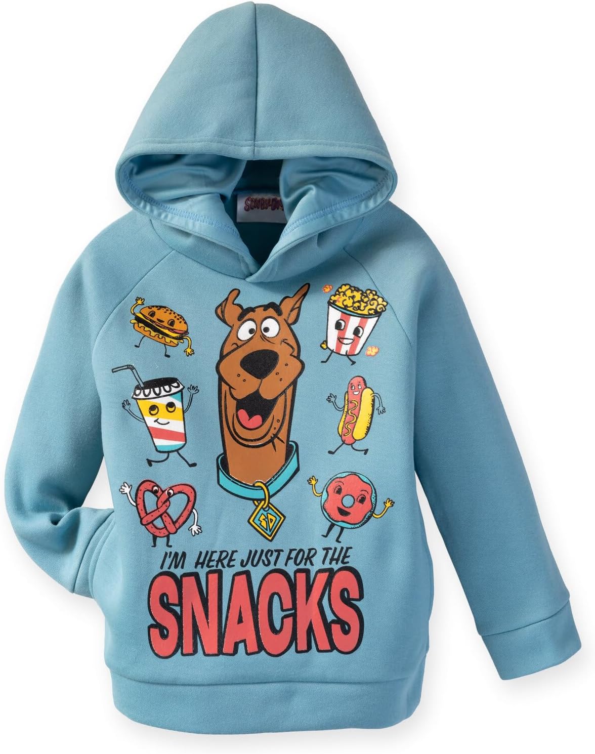 Scooby-Doo! Fleece Pullover Hoodie and Jogger Pants Outfit Set Toddler to Big Kid Sizes (2T - 10-12) - Image 2