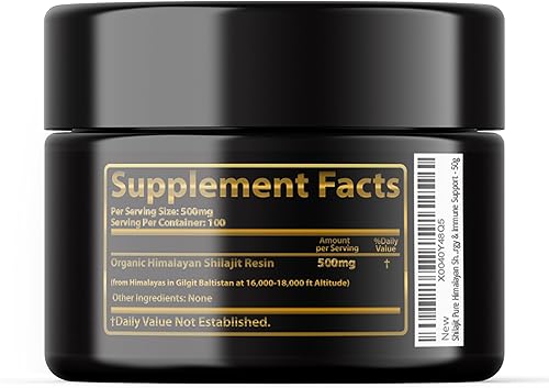 Miniatura 10 de Shilajit Resina Shilajit pura del Himalaya  Grado dorado 100% puro Shilajit con ácido fúlvico y más de 85 oligoelementos complejos para energía y