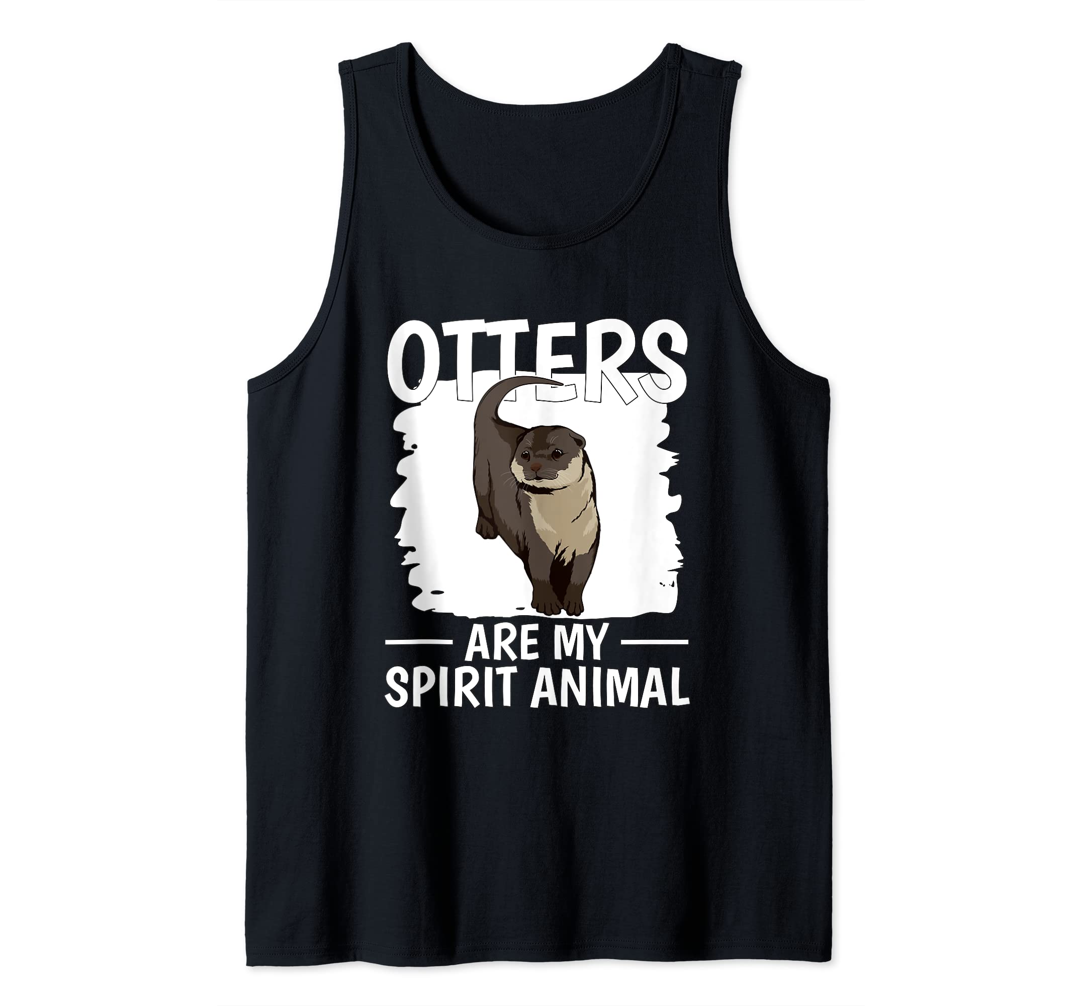Otters Are My Spirit Animal Sea Otter Tank Top