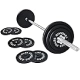 Barbell Weight Set, Cast Iron 1
