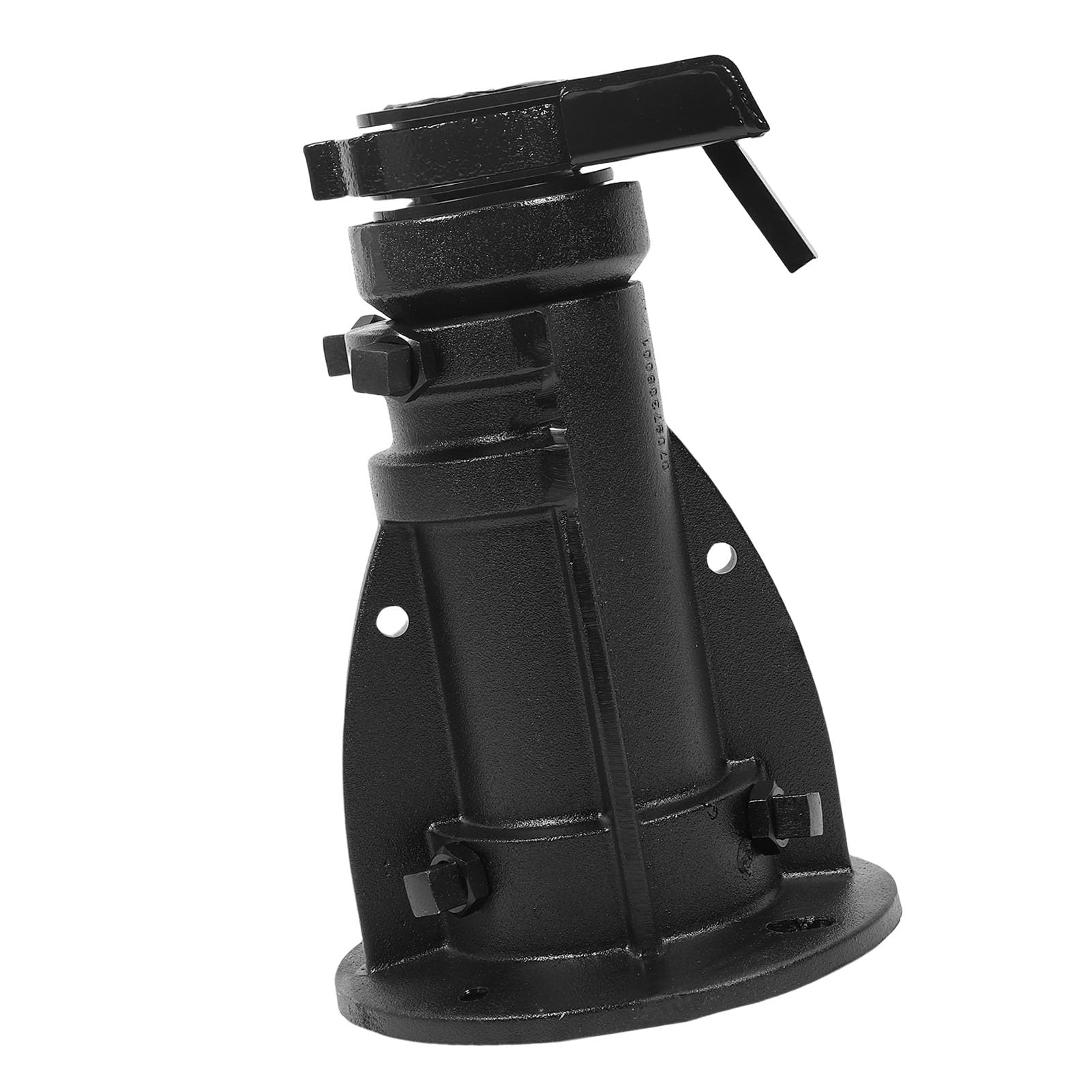 RiToEasysports Regulowany Adapter Siodła na Gęsiej Szyi, Siodło z amortyzacją ze Stali Stopowej na Adapter Gęsiej Szyi, wysokość od 12 do 16 Cali, 20000 Funtów, do Przyczepy Kempingowej RV