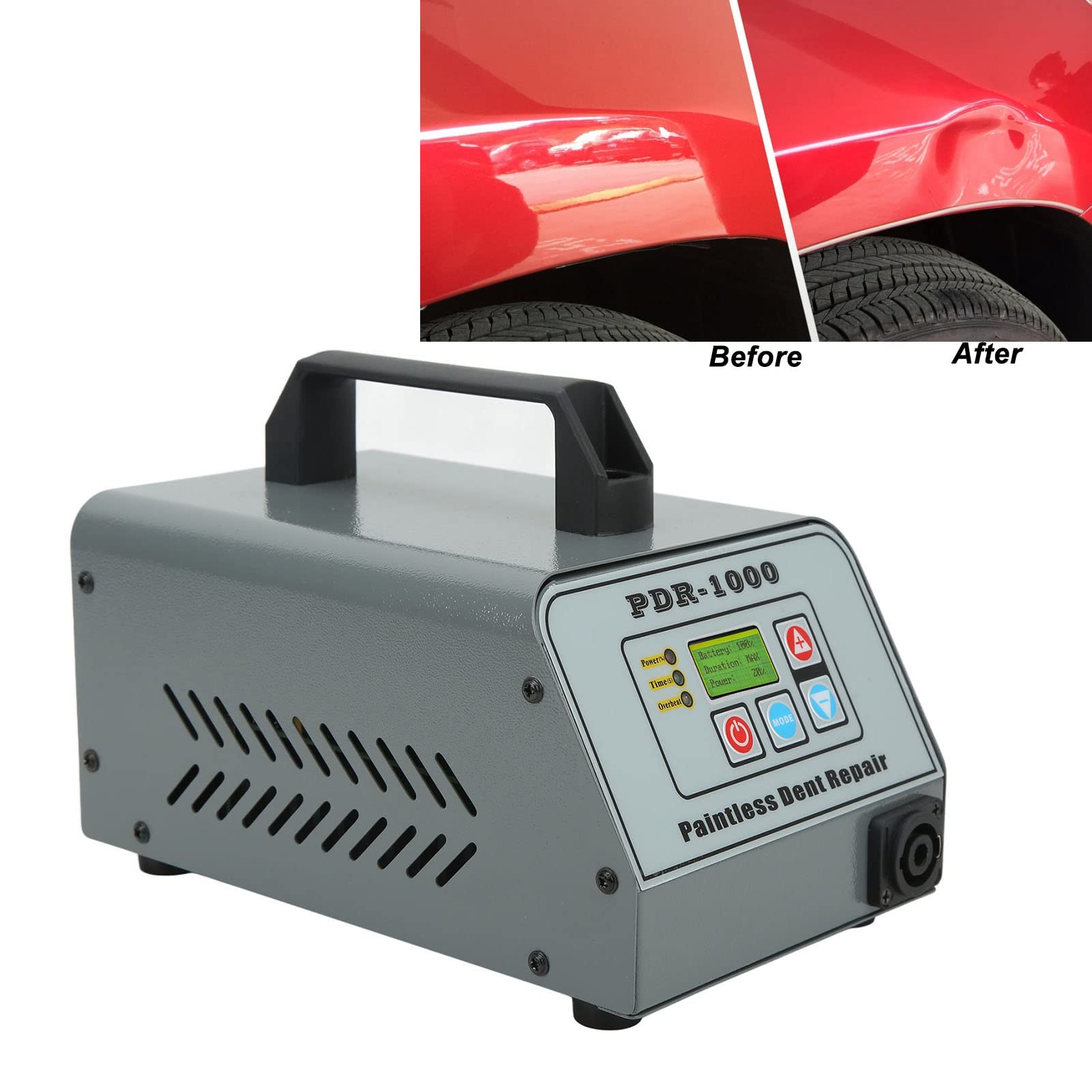 Machine de réparation de carrosserie de Voiture ,Machine de réparation de tôle chauffante Haute Puissance 1000w pour RV (Prise UE 220v) , Outil de débosselage