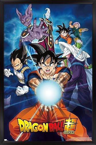 Miniatura 10 de Trends International Dragon Ball Super - Póster de pared de grupos, 22.375 x 34 pulgadas, paquete de póster y montaje