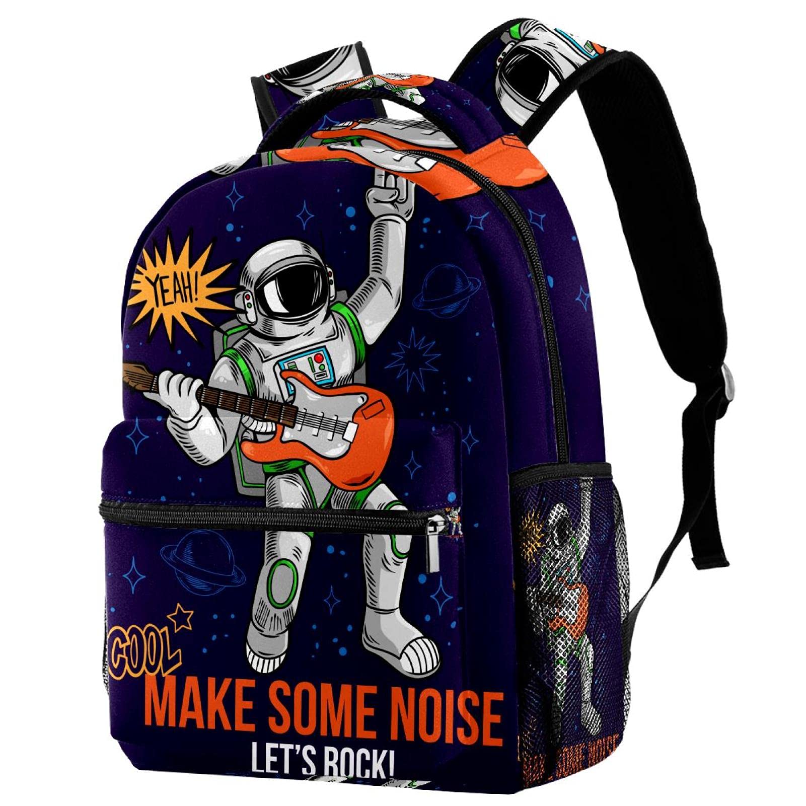 Sac à dos géométrique femme multicolore grand format voyage - 7