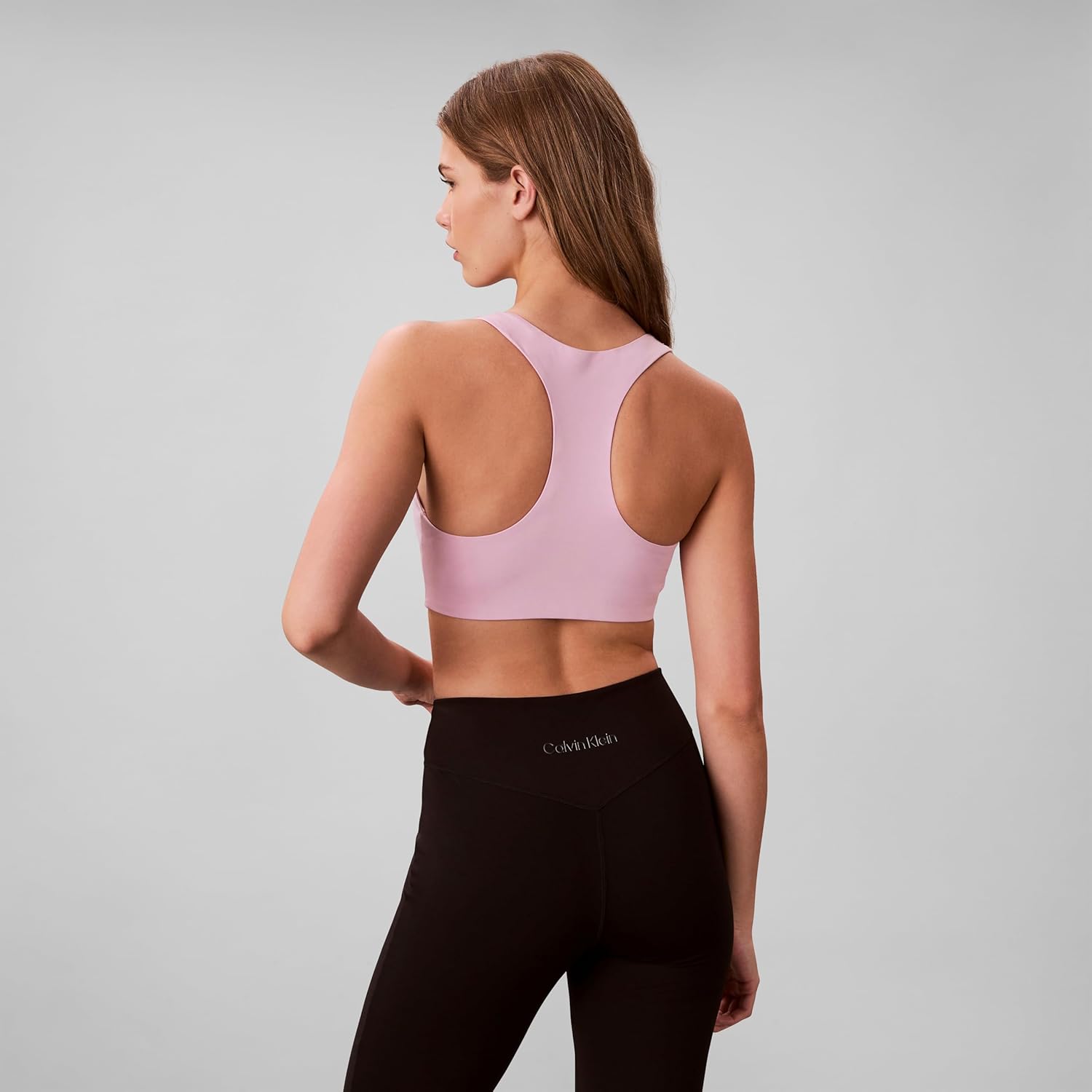 Calvin Klein Women's Performance Logo Medium Impact Sports Bra