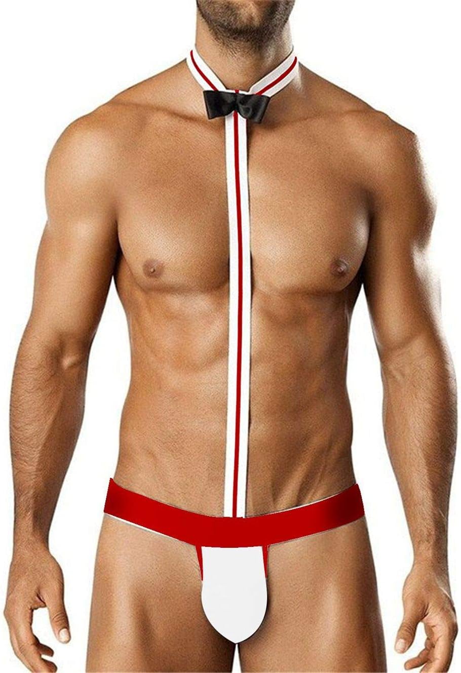 Creamlin Intimo Sexy da Uomo Borat Perizoma da Bagno con Bretelle da Bagno  da Spiaggia Sexy Mankini Beach (Nero) : Amazon.it: Moda