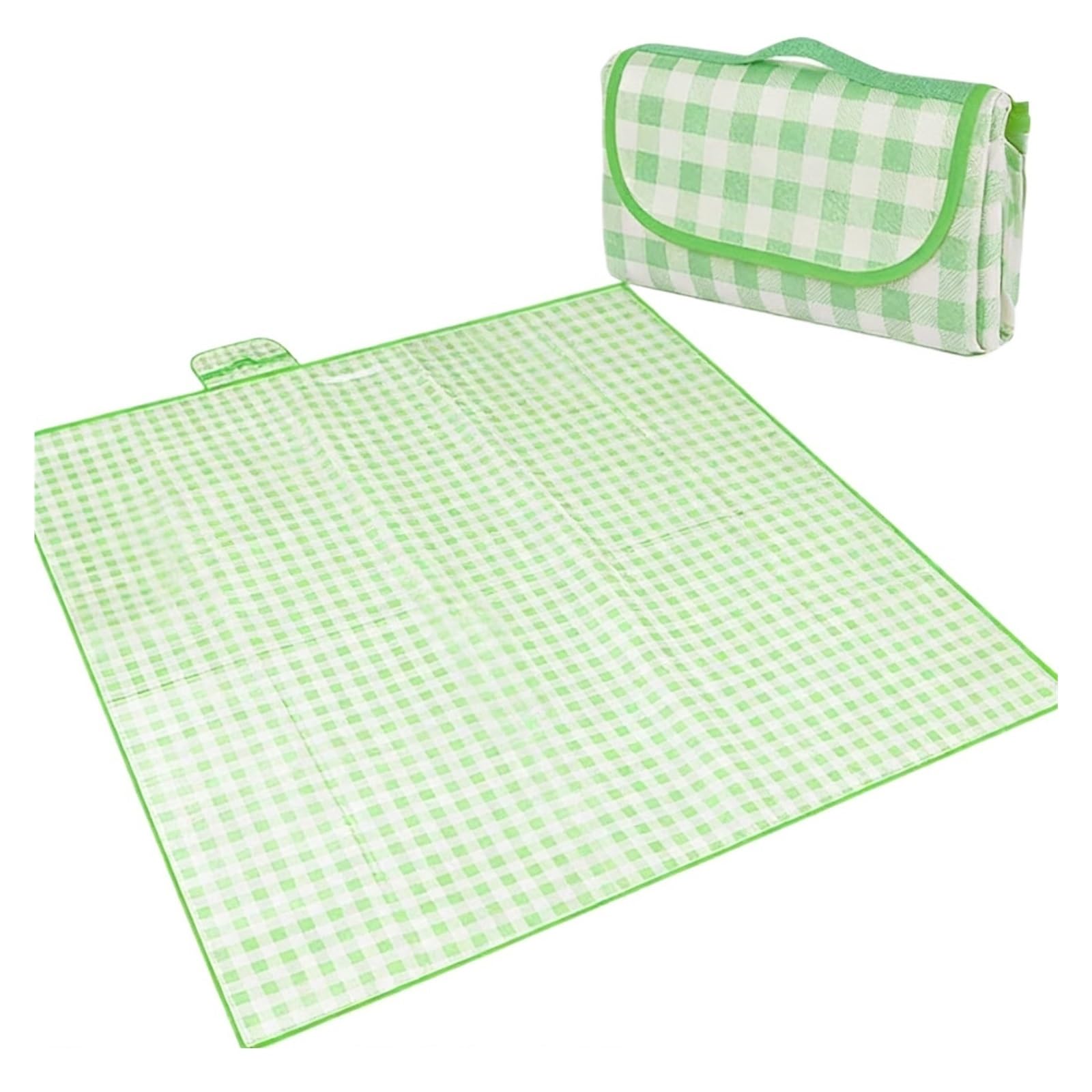 Tappetino da spiaggia per picnic all'aperto, impermeabile, resistente alla sabbia, portatile, per campeggio e viaggi, ideale per picnic, festival e attività all'aperto