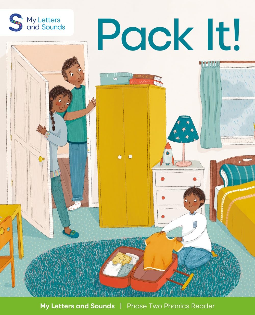 Pack It!: My Letters and Sounds Phase Two Phonics Reader, Pink B Book Band: Reception, Ages 4-5
