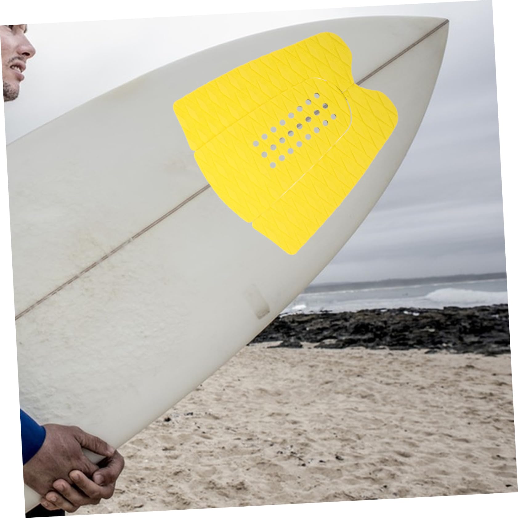 Toyvian 1juego Almohadillas De Traction Antideslizantes para Tablas De Surf y Resistente Al Desgarro Accesorios De Surf para Estabilidad y