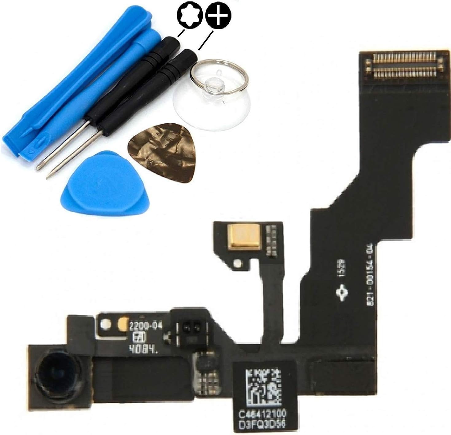 iReplaceParts Front Camera For iPhone 6S Plus 5 MP Front Facing Camera Replacement With Proximity Sensor & Microphone With Tool Kit