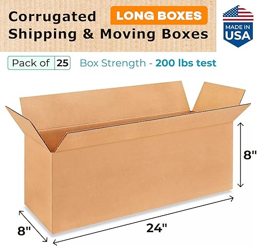 Miniatura 605 de Cajas para envío IDL Packaging - B-1266-5 de cartón corrugado, tamaño pequeño, de 12 pulgadas de largo x 6 pulgadas de ancho x 6 pulgadas de alto