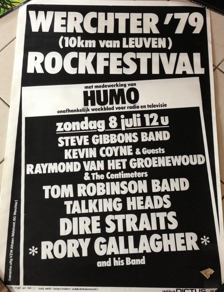 Affiche Rory Gallagher 60x80 cm grand format poster rock pour deco murale - 2