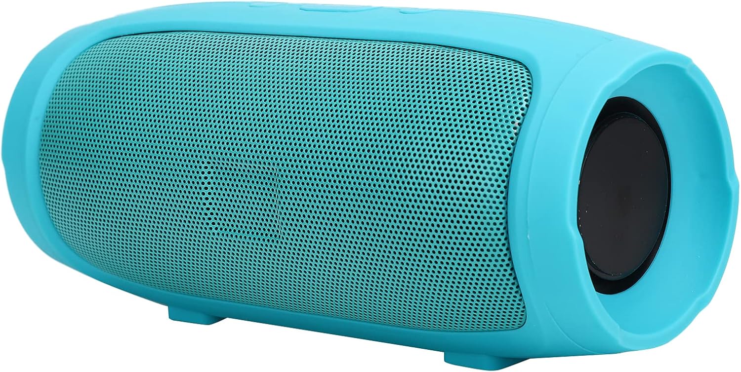 Speaker with FM Radio, Loud Stereo HiFi Wireless Portable 4