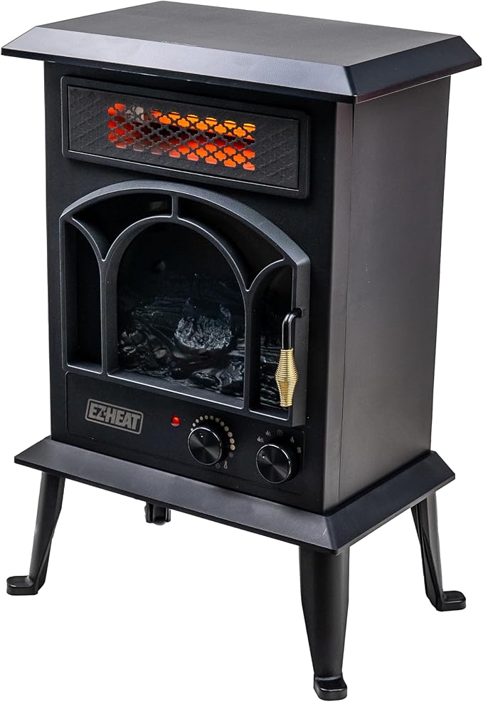 Chimenea Eléctrica EZ-Heat con Efecto de Llama, Termostato Ajustable miniatura 10