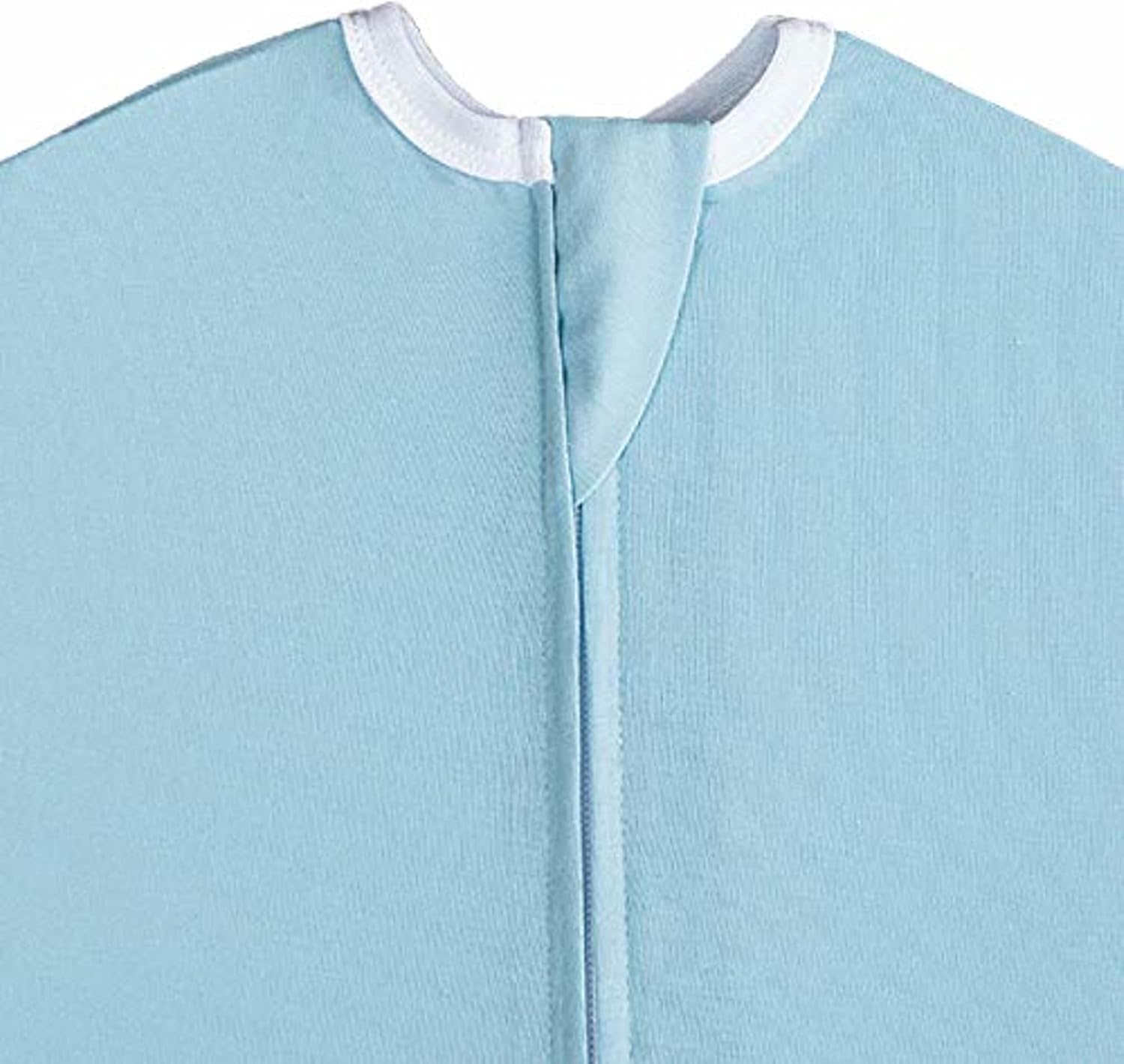 SleepingBaby Poly Zipadee-Zip Swaddle Transition Baby Swaddle Blanket with Zipper, Cozy Baby Sleep Sack Wrap (Extra Large 2T-3T | 34+ lbs, 37-42 inches | Classic Baby Blue)