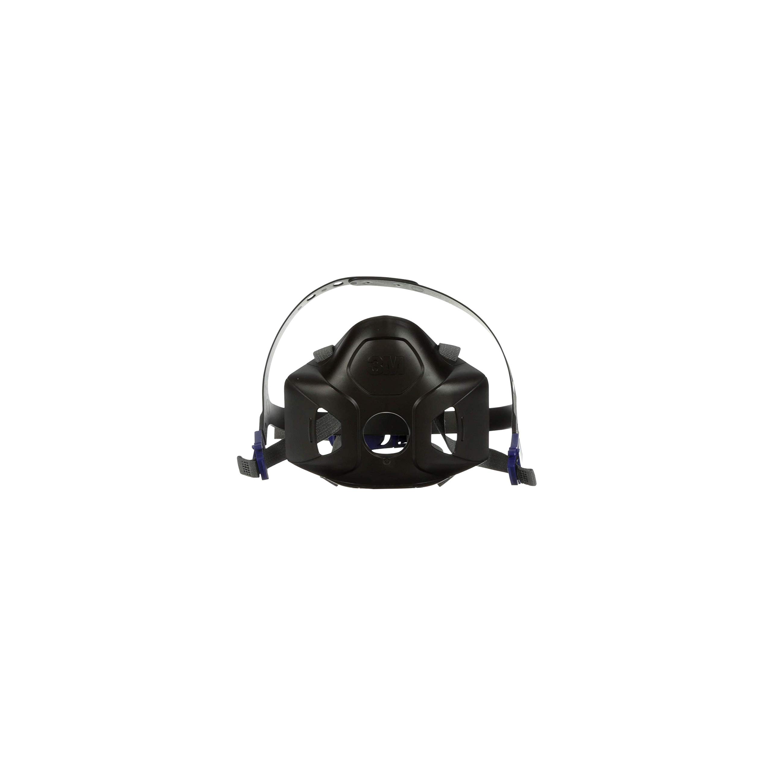 3M Secure Click - Conjunto de arnés de cabeza para medias máscaras serie HF-800, HF-800-01, Color negro