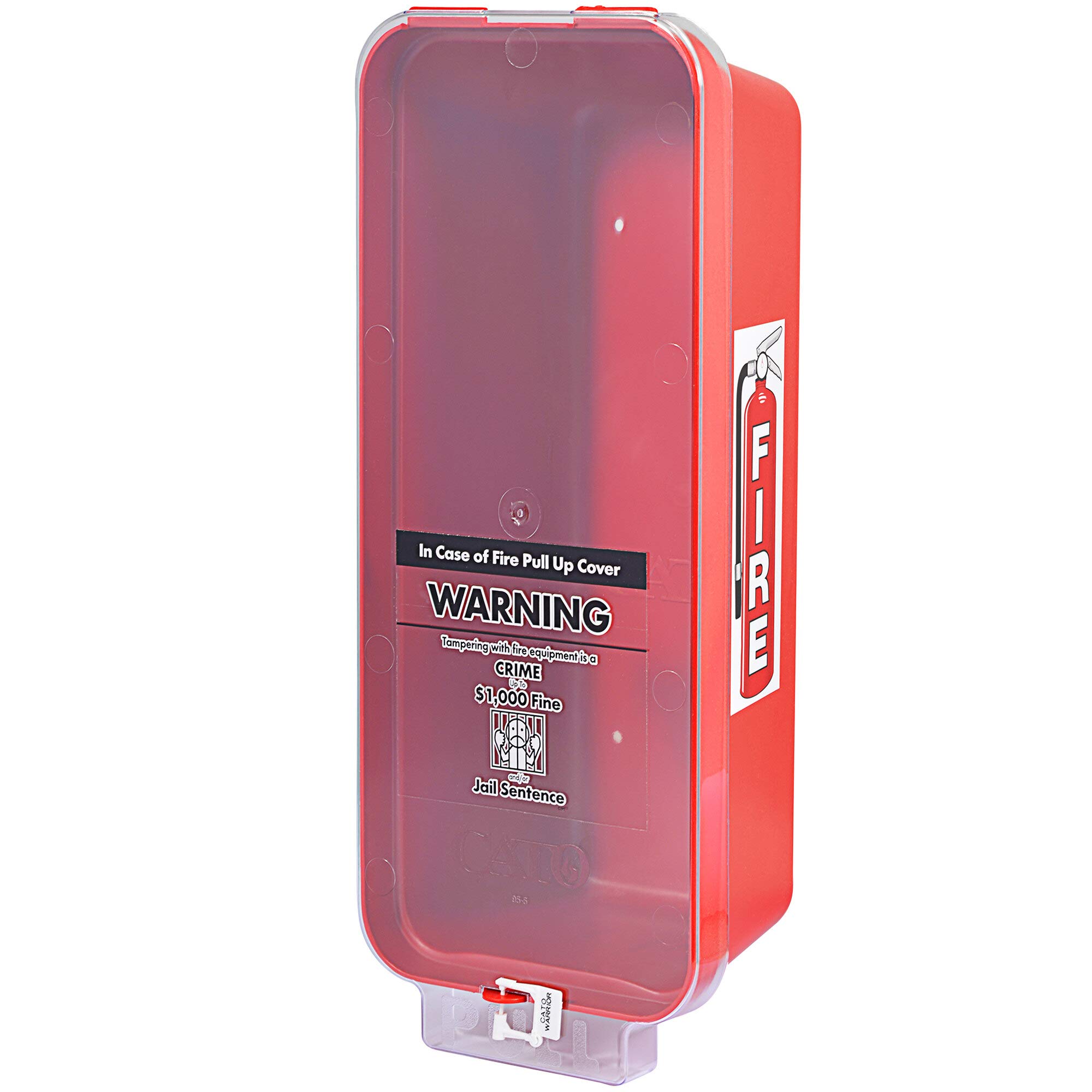 Buy Red Surfaceed Fire Extinguisher with Clear PullCover for