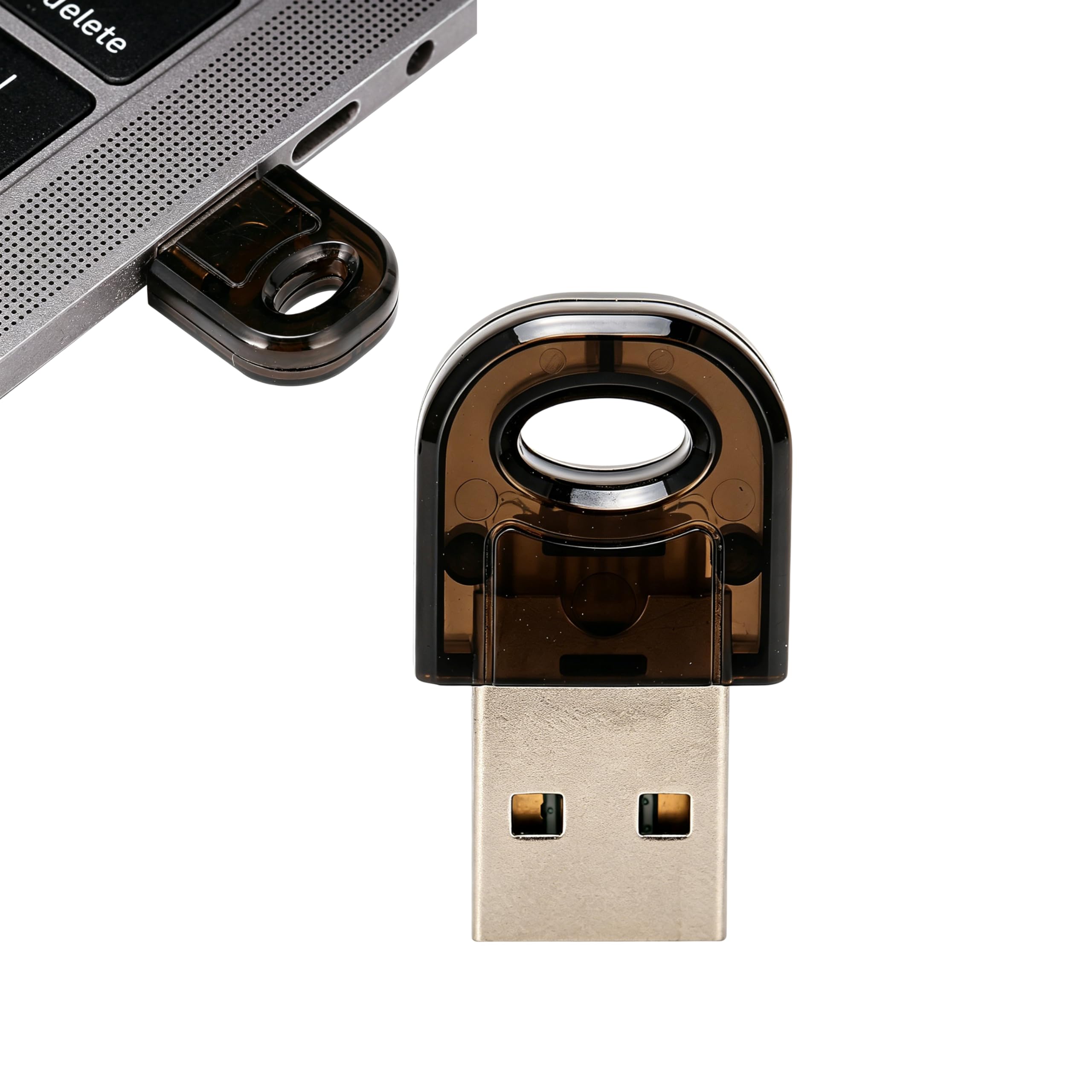Wersja 5.0 Szybki bezprzewodowy adapter Bluetooth USB z chipem RTL8761B do laptopa PC czarny ABS metalowa transmisja 3 Mbps Plug and Play