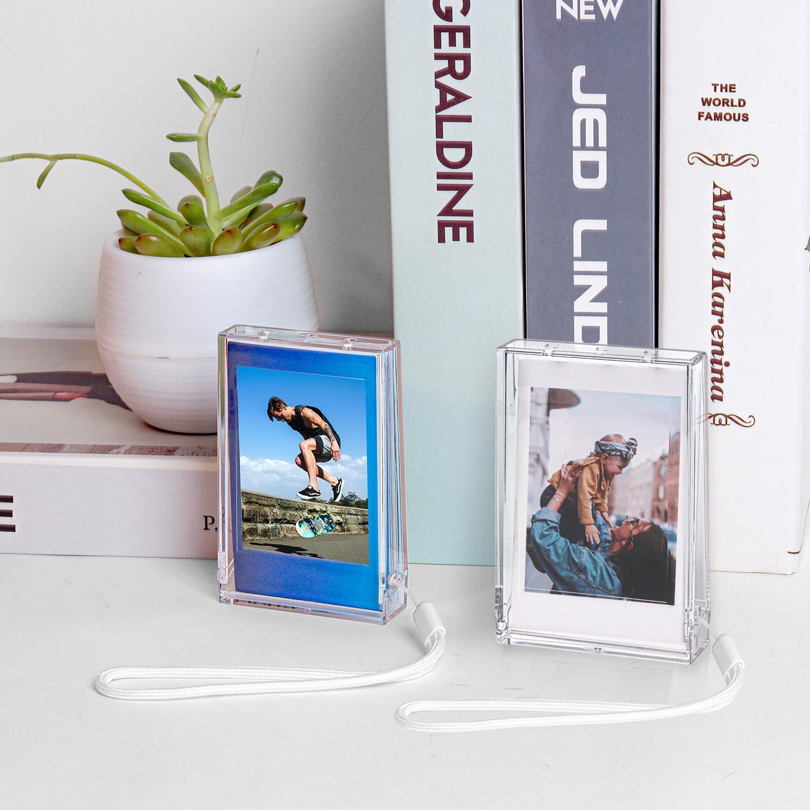 Amazon.co.jp: Rieibi 3インチ ポラロイドフレーム - Instax Mini