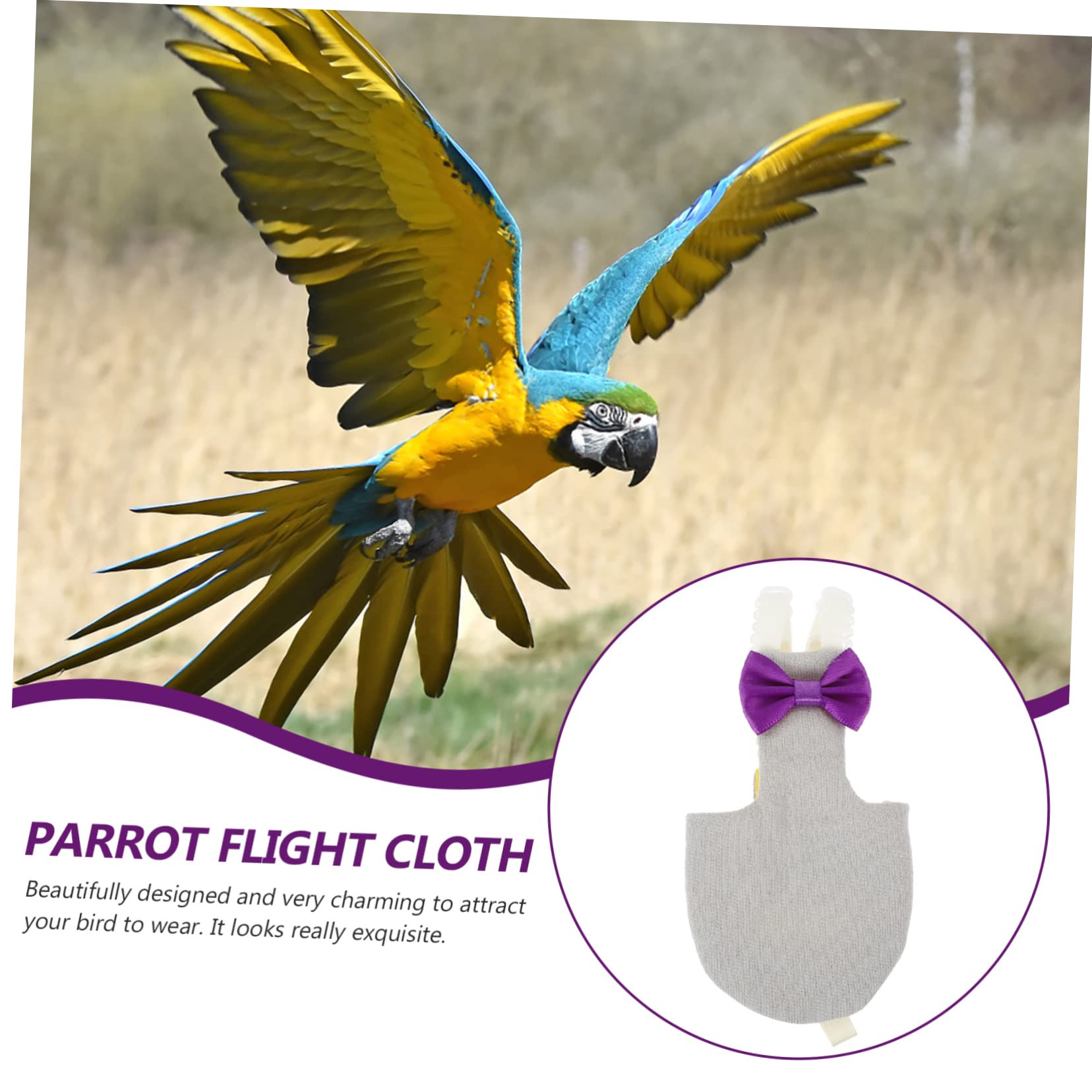 Wiederverwendbare Vogelwindeln - Wasserdicht & Bequem Für Papageien & Sittiche
