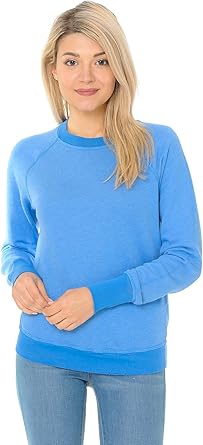 raglan sleeve sweatshirt